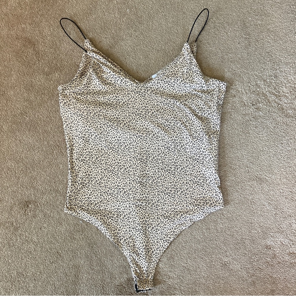 animal print bodysuit